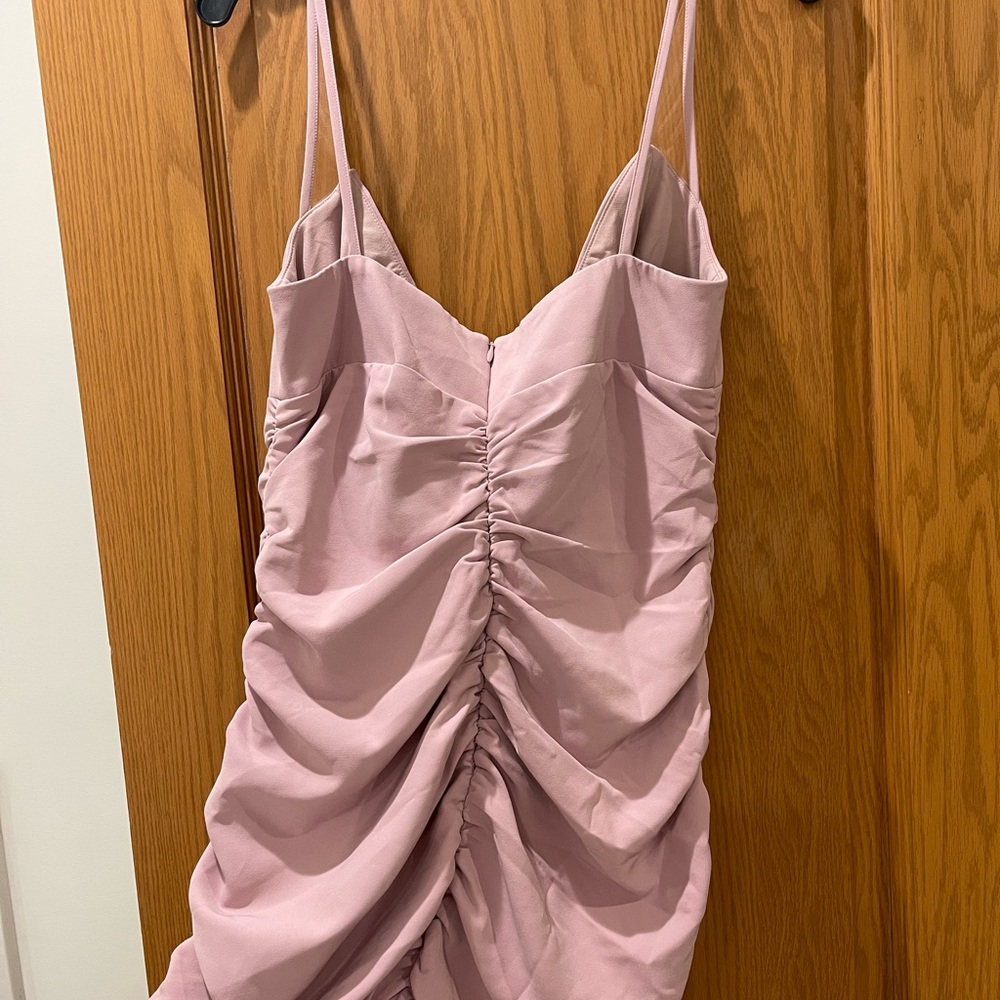 NBD Drawstring Dress - Picture 2 of 3